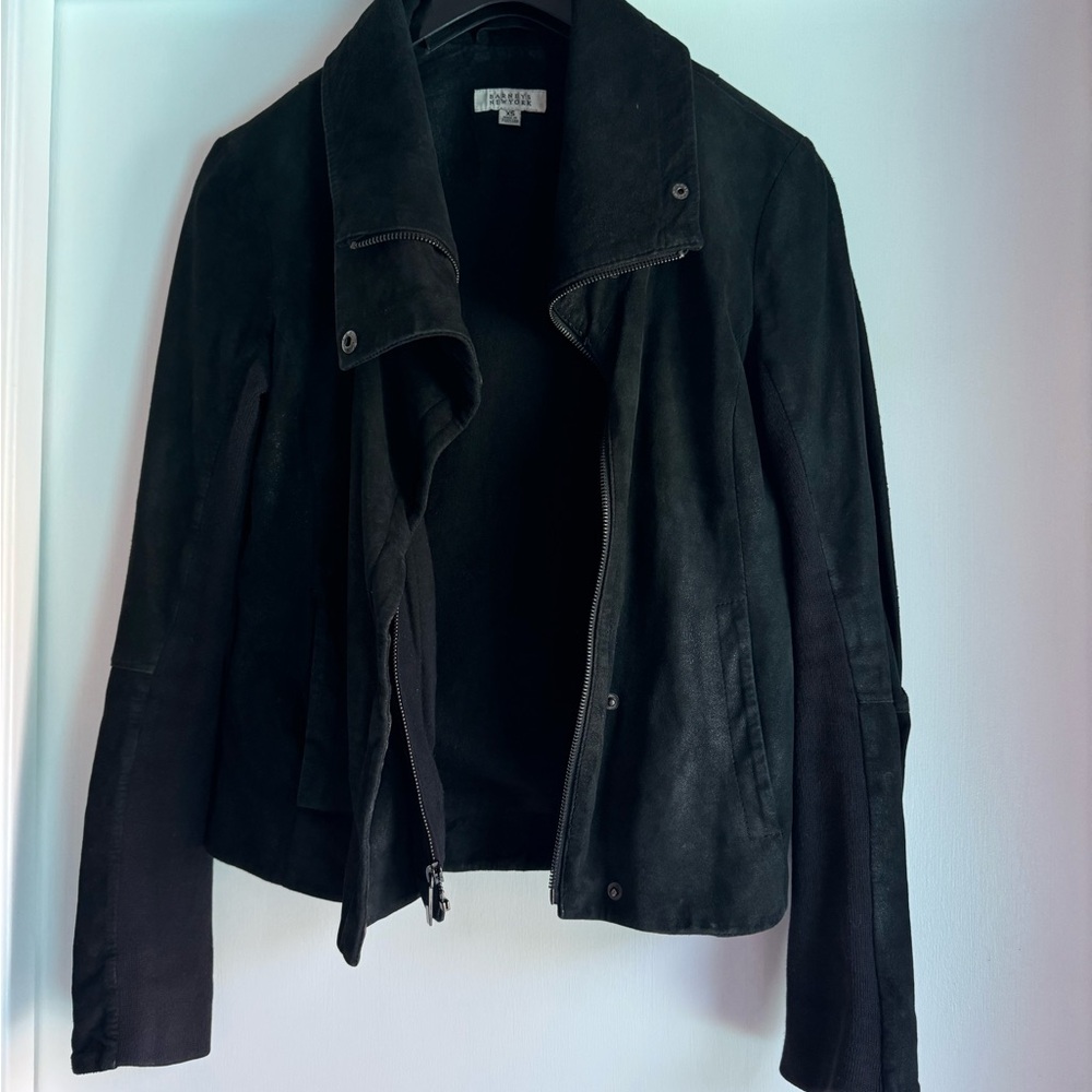 Women’s Barney’s New York leather jacket